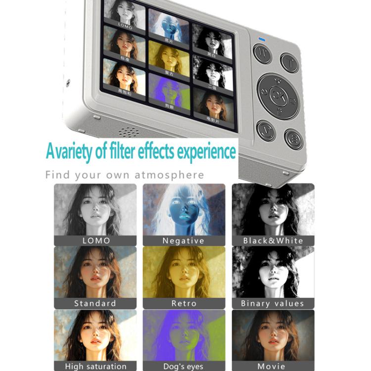 Anytek S7 4K HD Digital Camera Self-Timer Travel Camera Student Kids Card Camera Anytek S7 4K HD Digital Camera Self-Timer Travel Camera Student Kids Card Camera
